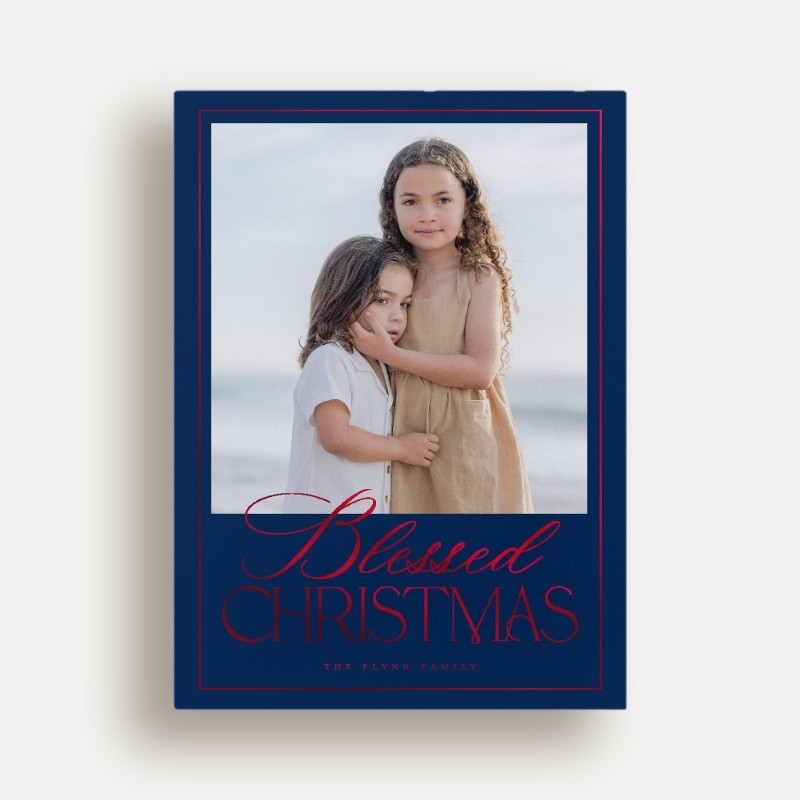 Refined Collage Holiday Card