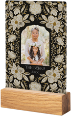 Dark Floral Frame​