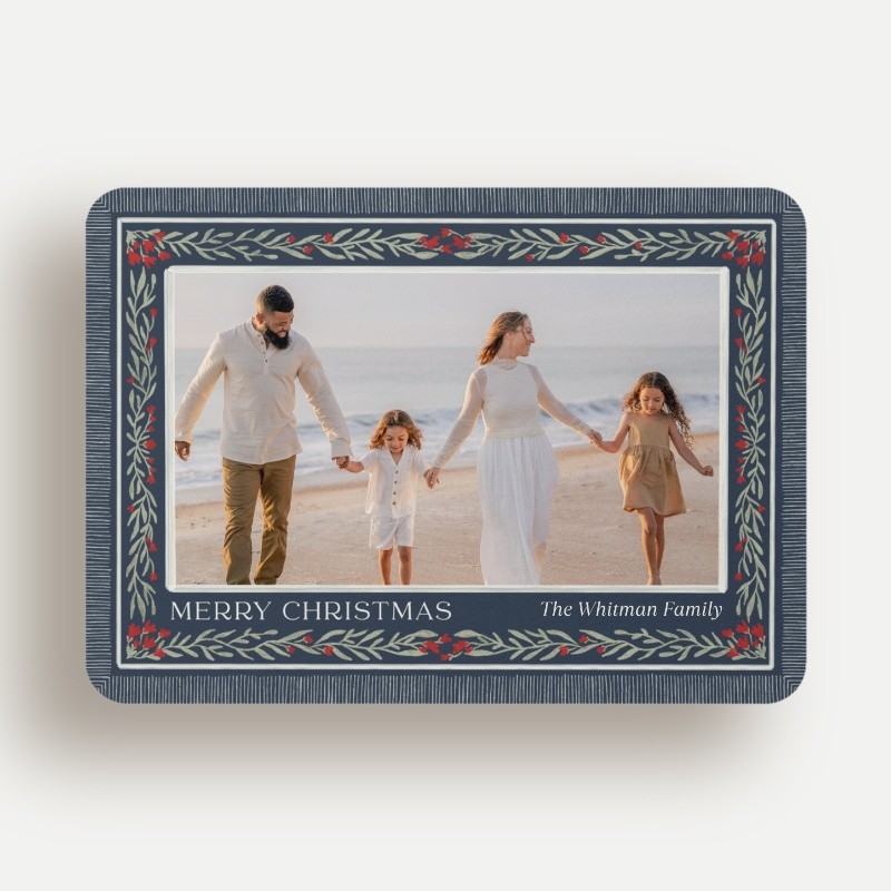 Botanical Vines Holiday Card