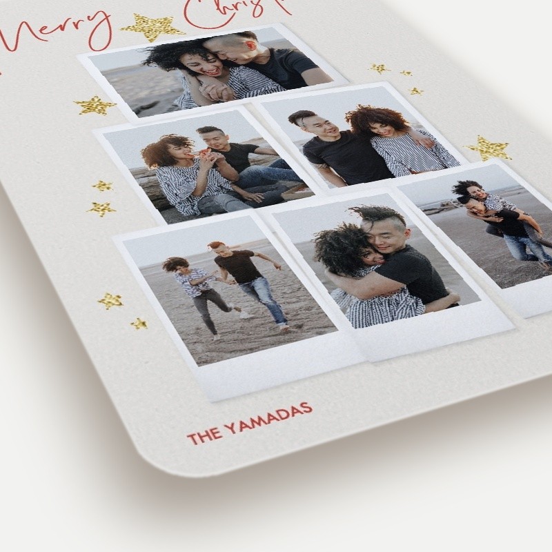 Starry Snapshots Holiday Card