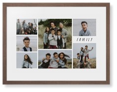 Rustic Picture Gallery Collage Of Seven