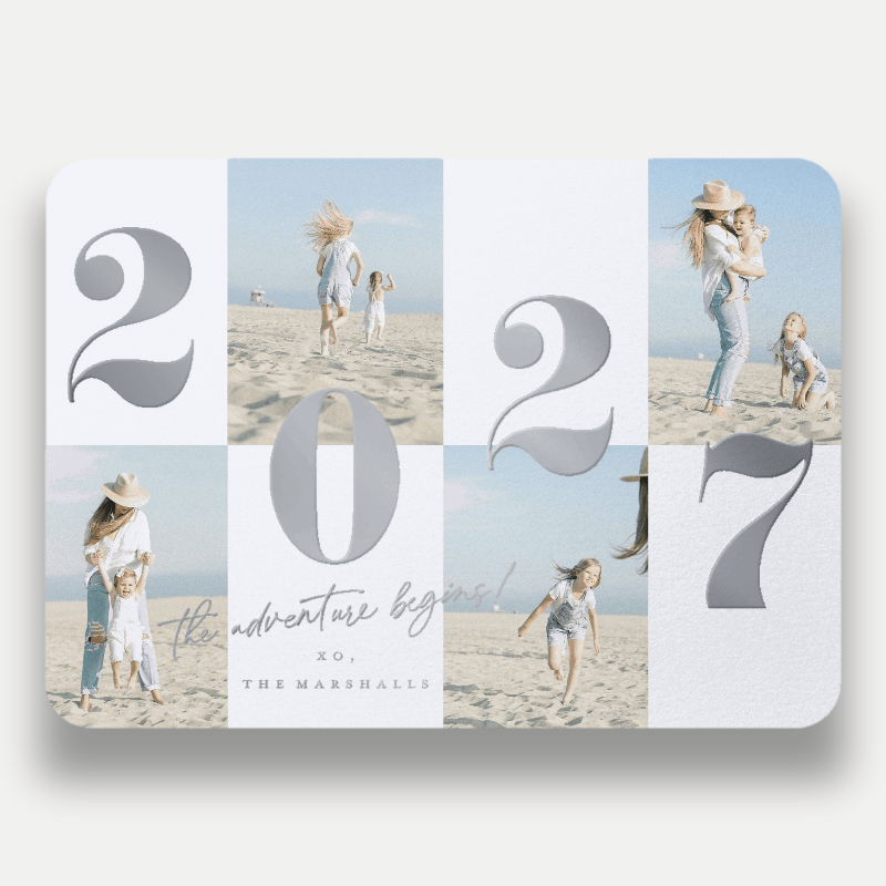 Adventure Grid New Year's Card