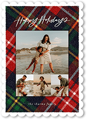 Plaid Photo Frame