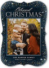 Snowflake Foil Stamped