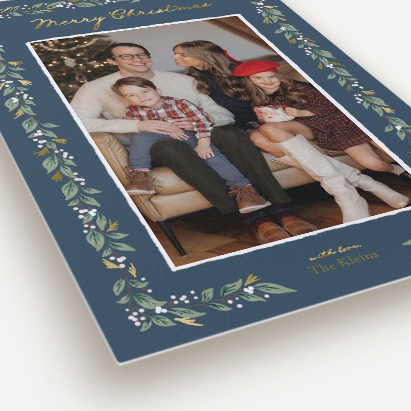 Botanical Frame Holiday Card