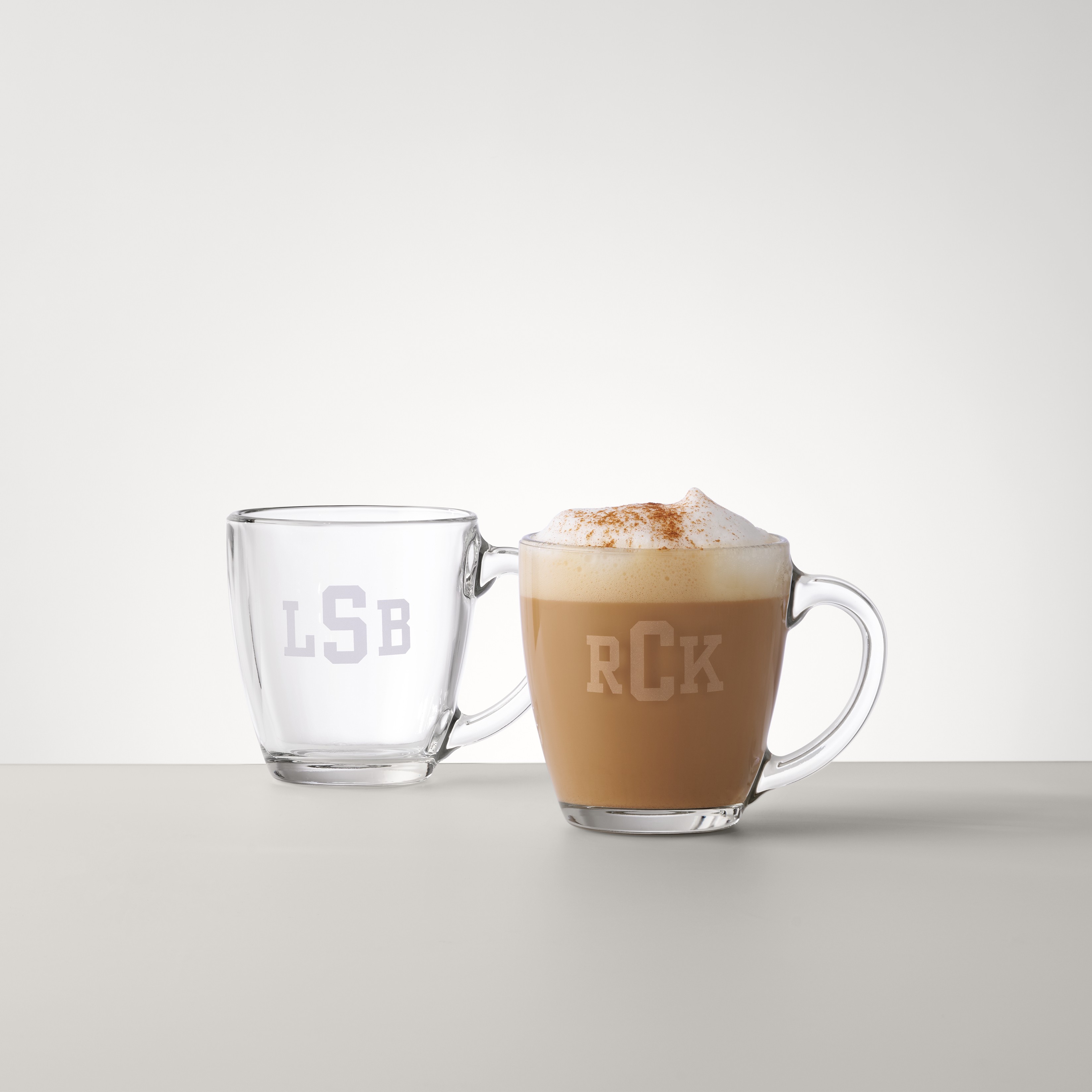 Make Your Own Statement Etched Glass Mug Make Your Own Statement Etched Glass Mug