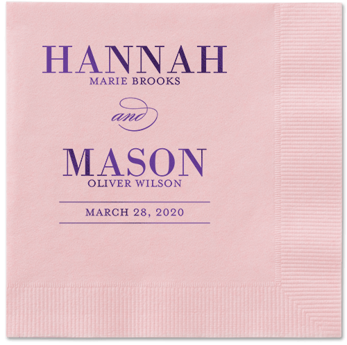 Personalized Cocktail Napkins