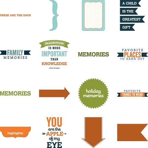 Project Life Childhood: Bridgeport Edition 8x11 undefined  Premium Album