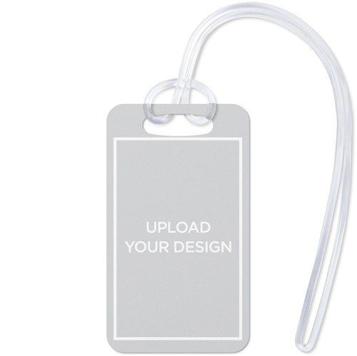 Upload Your Own Design 2x3 Multicolor  Luggage Tag