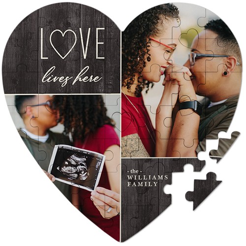 Rustic Heart Outline