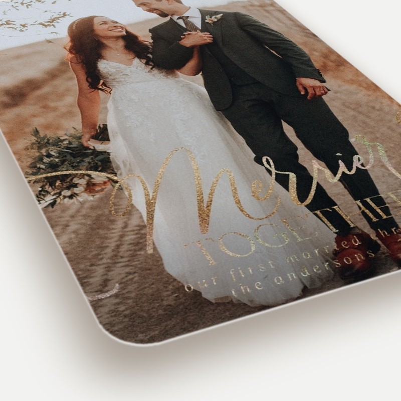 Joyful Whirls Holiday Card