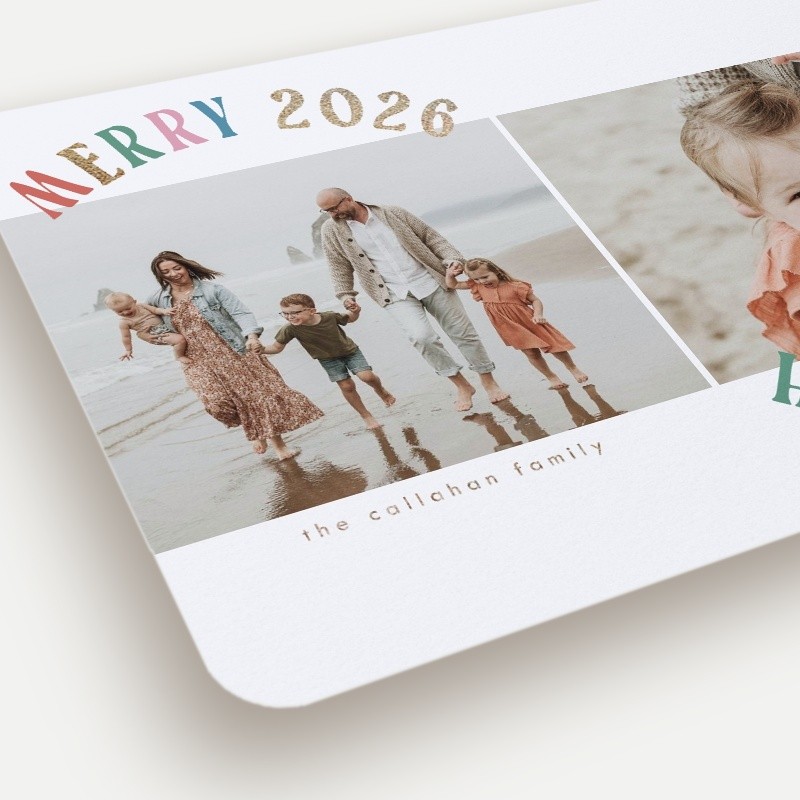 Playful Arch New Year's Card