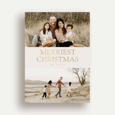 Editable Merriest Sentiment