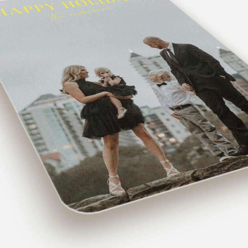 Bright Statement Holiday Card