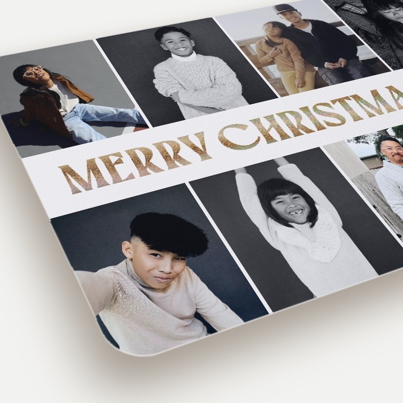 Bold Stack Holiday Card