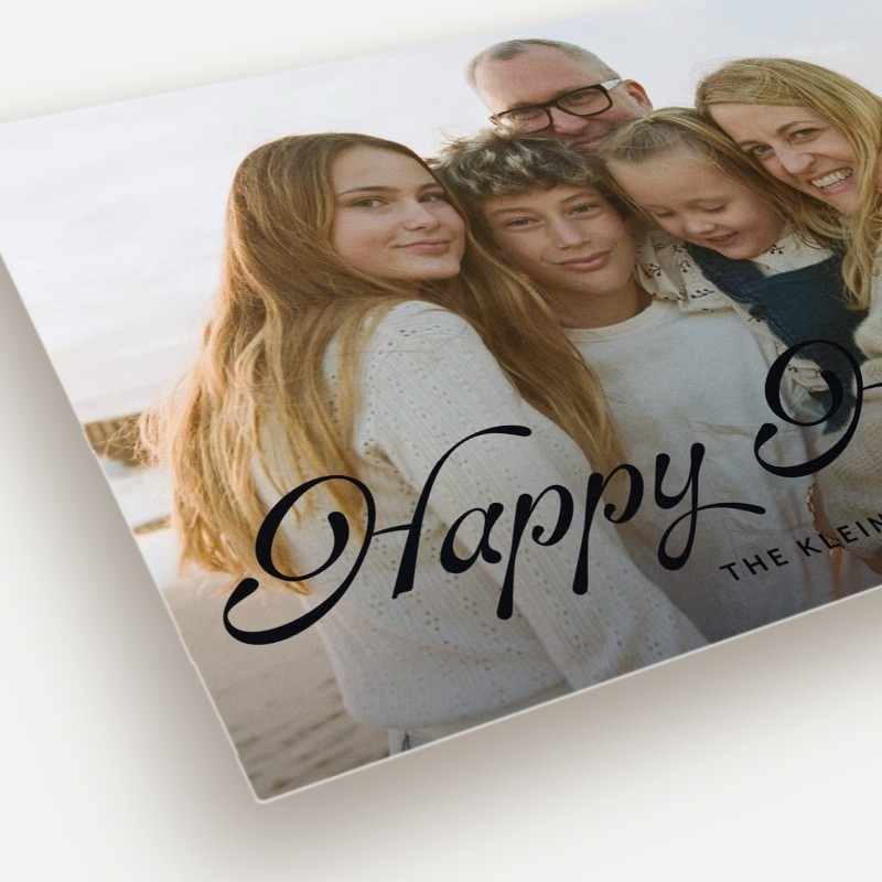 Graceful Greeting Holiday Card Graceful Greeting 5x7 Black Holiday Card