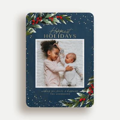Frosty Foliage Frame