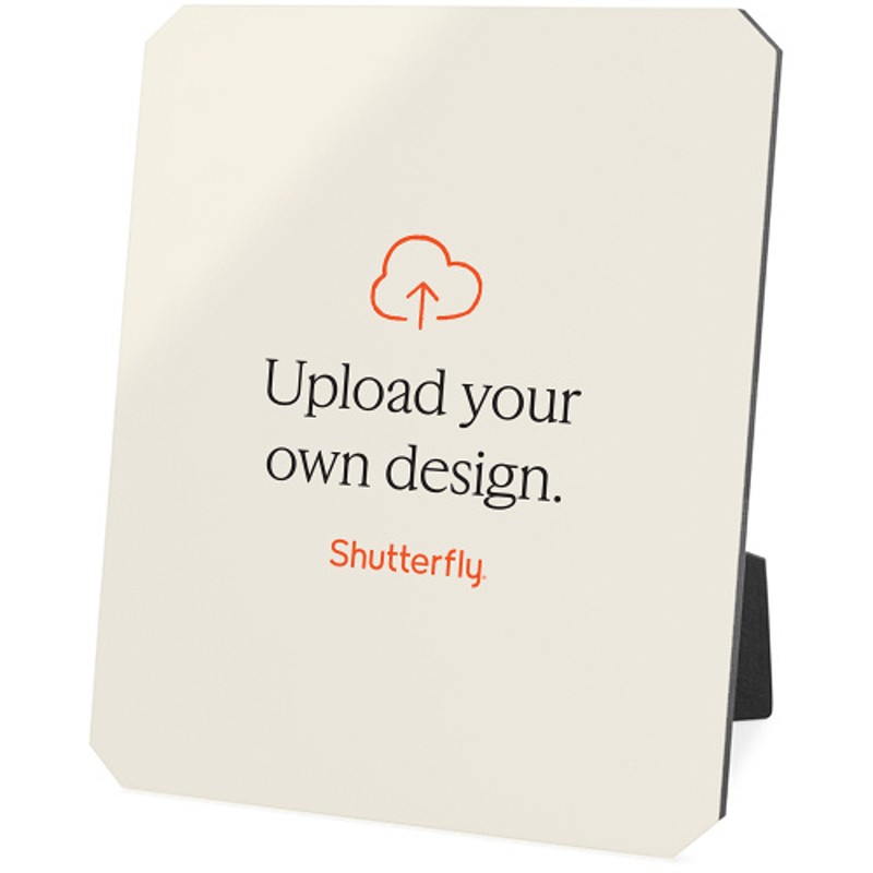 Upload Your Own Design Desktop Plaque Upload Your Own Design 8x10 Multicolor Desktop Plaque