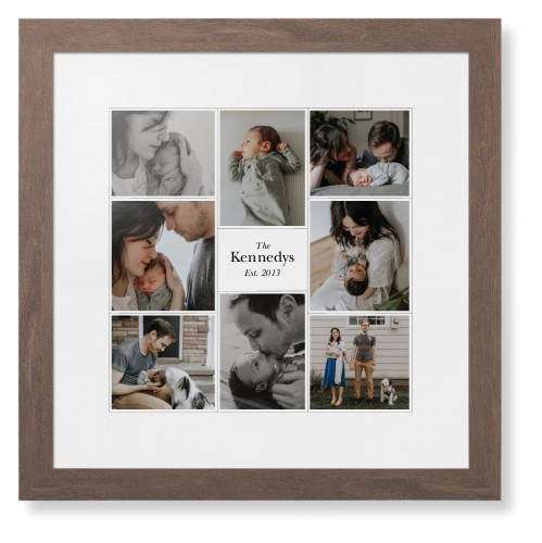 Modern Family Collage Portrait
