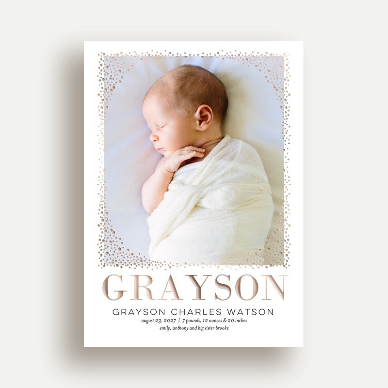 Shimmering Baby Borders