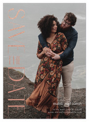 Upright Headline 5x7 Foil Stamped