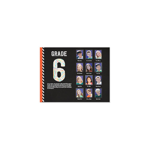 Chalkboard Yearbook 11x14 undefined  Premium Album