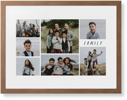 Rustic Picture Gallery Collage Of Seven