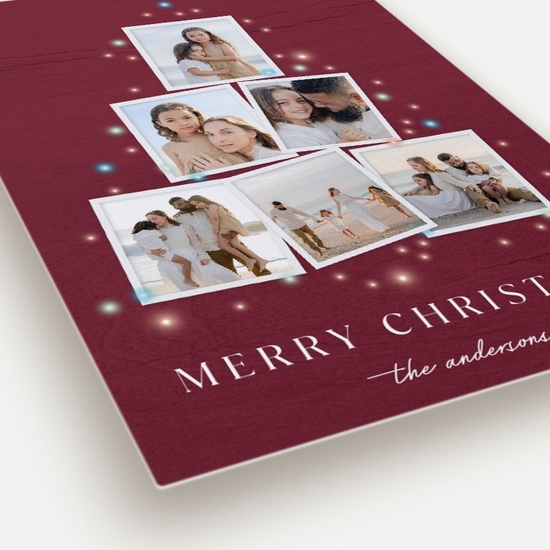 Lights Collage Holiday Card
