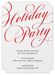 Swirl Invitation