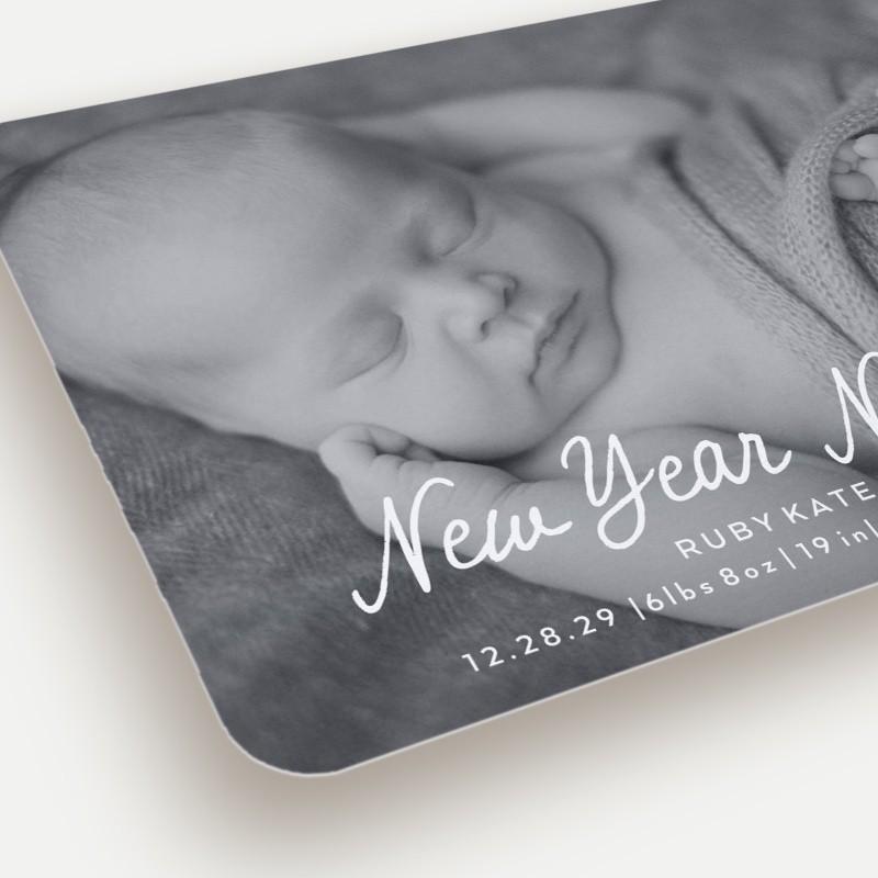 New Love Birth Announcement