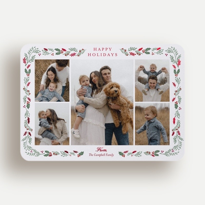 Painted Holly Frame