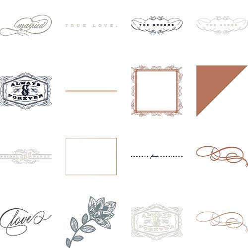 Vintage Wedding 11x14 undefined  Premium Album