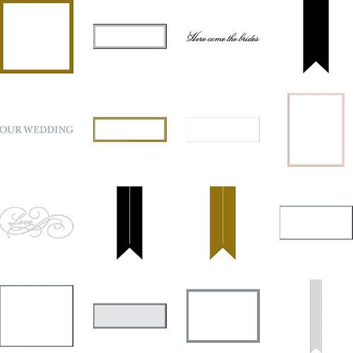 Classic Wedding Guestbook 8x8 undefined  Premium Album