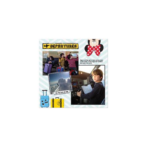 Disney Adventures Calendar 12x12 undefined  Wall Calendar