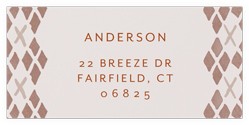 Stamped Argyle