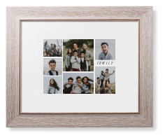 Rustic Picture Gallery Collage Of Seven