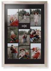 Modern Gallery Monogram of Nine