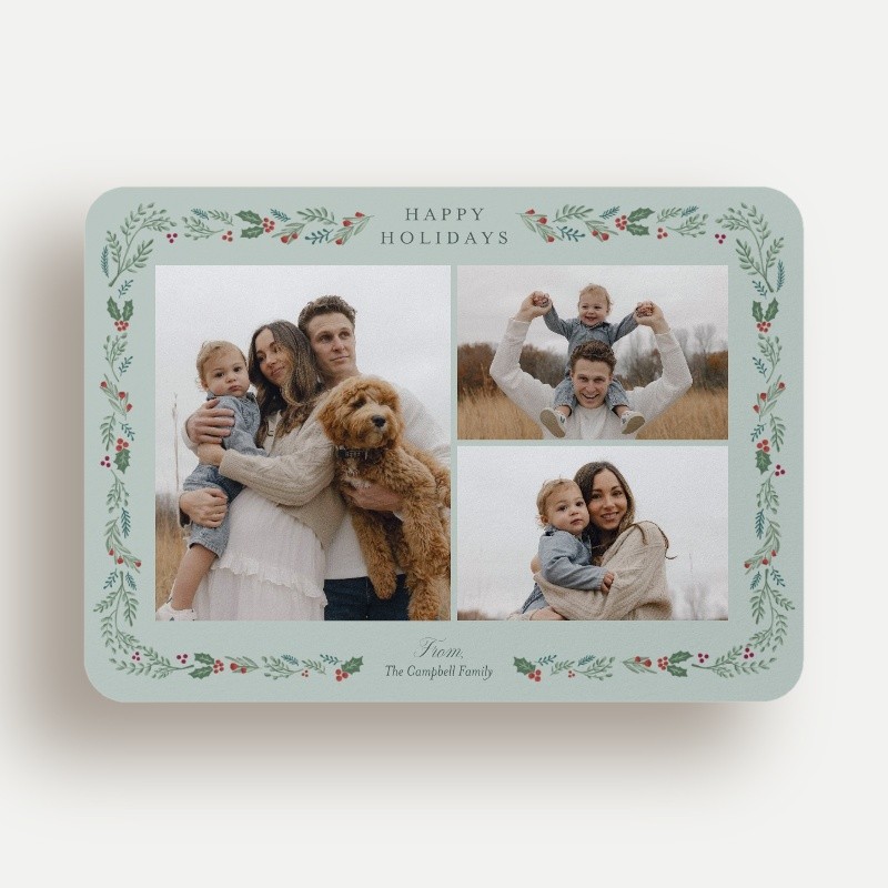 Painted Holly Frame