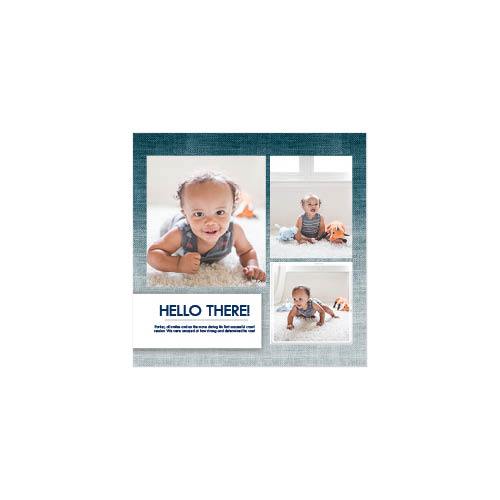 Modern Indigo 8x8 undefined  Premium Album