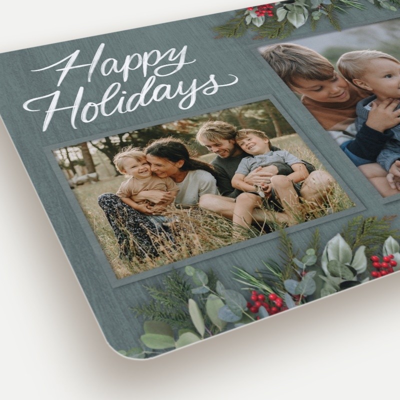Pine Berry Holiday Card