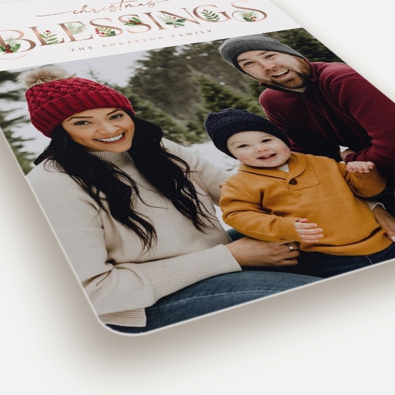 Classic Statement Holiday Card