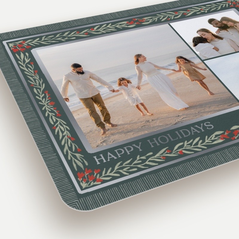 Botanical Vines Holiday Card