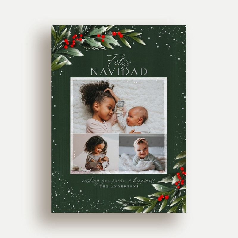 Frosty Foliage Frame