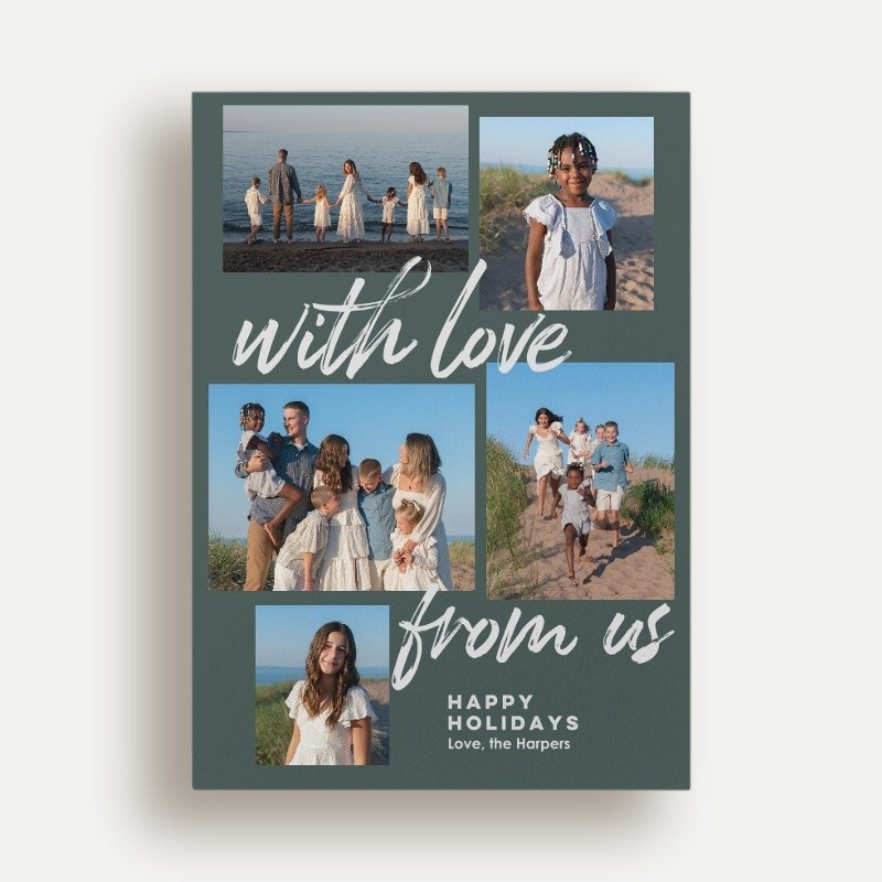With Love Holiday Card