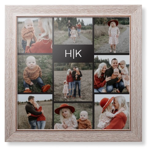 Modern Gallery Monogram of Nine