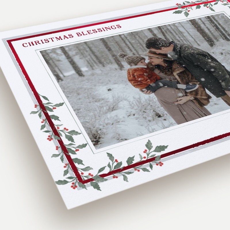 Climbing Vines Holiday Card