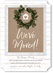 Rustic Wreathed Door