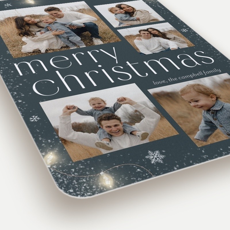 Twinkling Lights Holiday Card