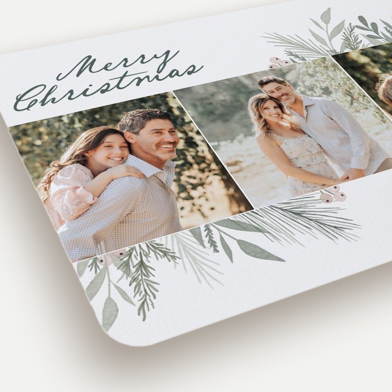 Scattered Botanicals Holiday Card