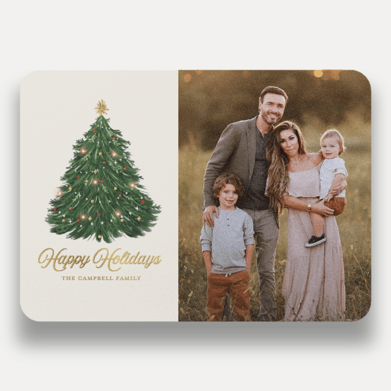 Classic Tree Holiday Card